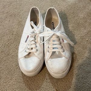 Superga platform shoes